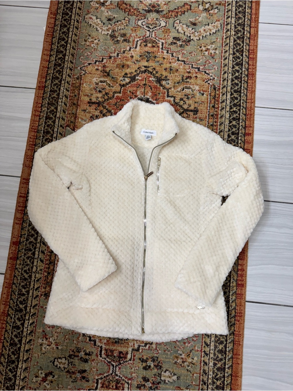 Calvin Klein Sherpa Full-Zip Jacket